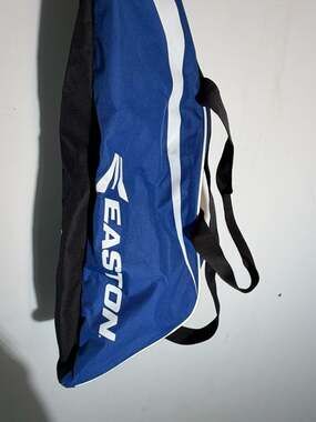 Easton Baseball Softball Bat Equipment Bag Blue Black with Fence Hook